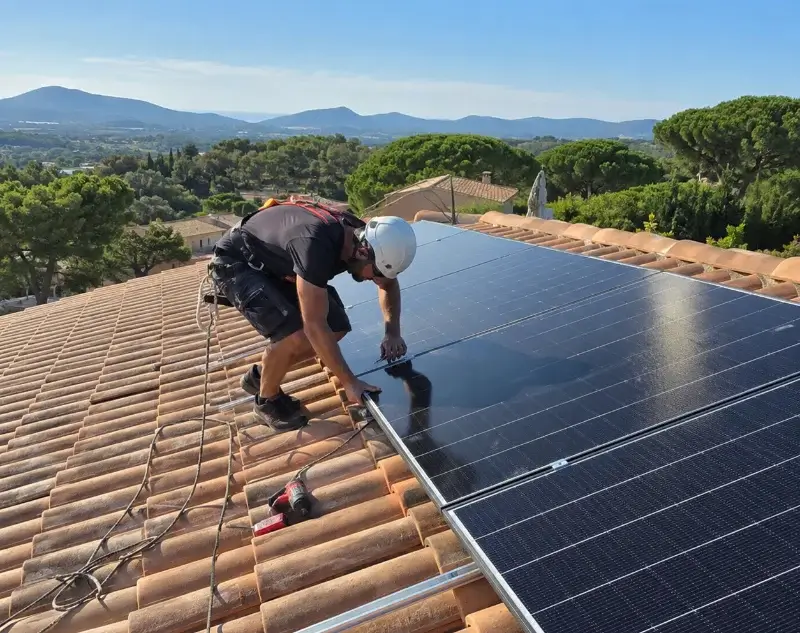 Installateur panneaux solaires La Gacilly — pose photovoltaïque sur toiture